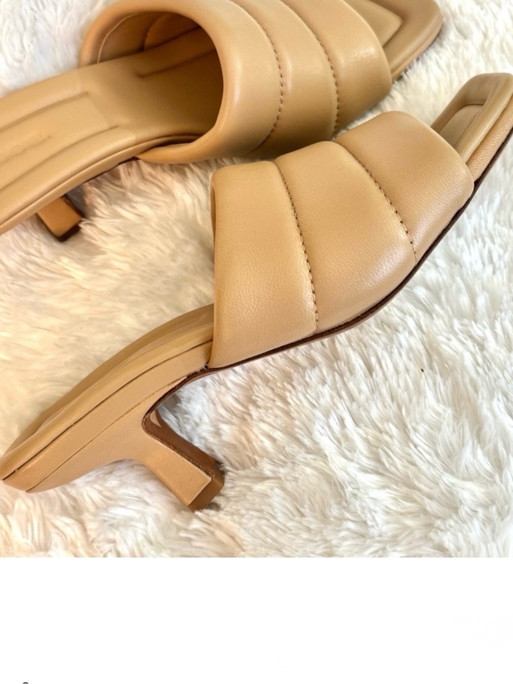 Vince Camuto Ceil Kitten Heel Slide Sandal 6.5M